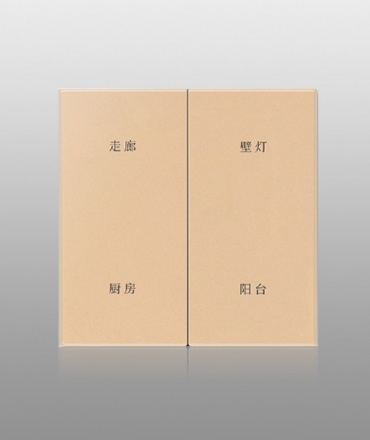 أزرار زجاجية ذات زاوية قائمة وحافة مستقيمة وفتح في أربعة اتجاهات