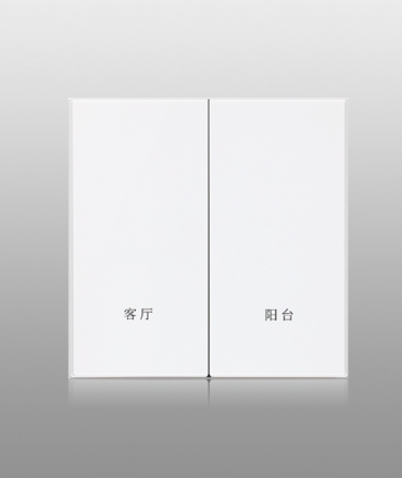 زر زجاجي ذو زاوية قائمة وحافة مستقيمة ثنائي الاتجاه